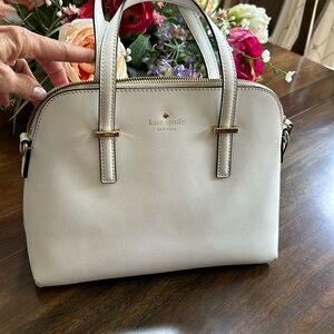 Kate Spade, New York, beautiful cream colored bag